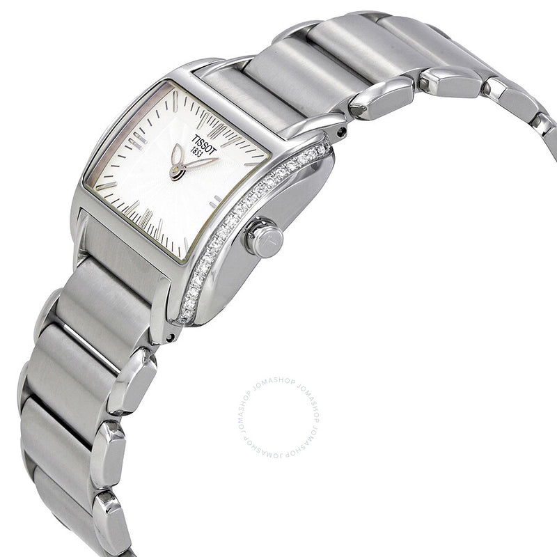 Tissot T-Wave Stainless Steel Diamond Ladies Watch T023.309.11.031.01 - The Watches Men & Co #2