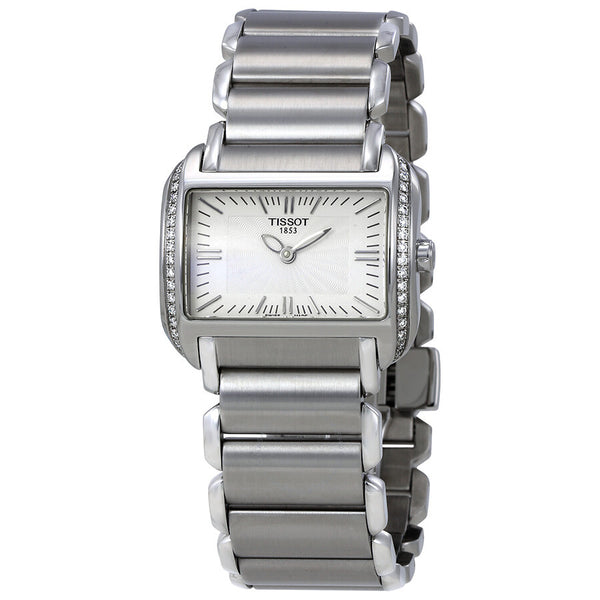 Tissot T-Wave Stainless Steel Diamond Ladies Watch T023.309.11.031.01 - The Watches Men & Co
