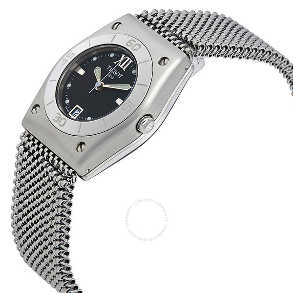 Tissot T-Win Black Mother of Pearl Dial Ladies Watch T08.1.187.53 - The Watches Men & Co #2