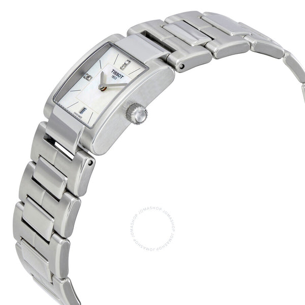 Tissot T02 Mother of Pearl Dial Ladies Watch T090.310.11.116.00 - The Watches Men & Co #2