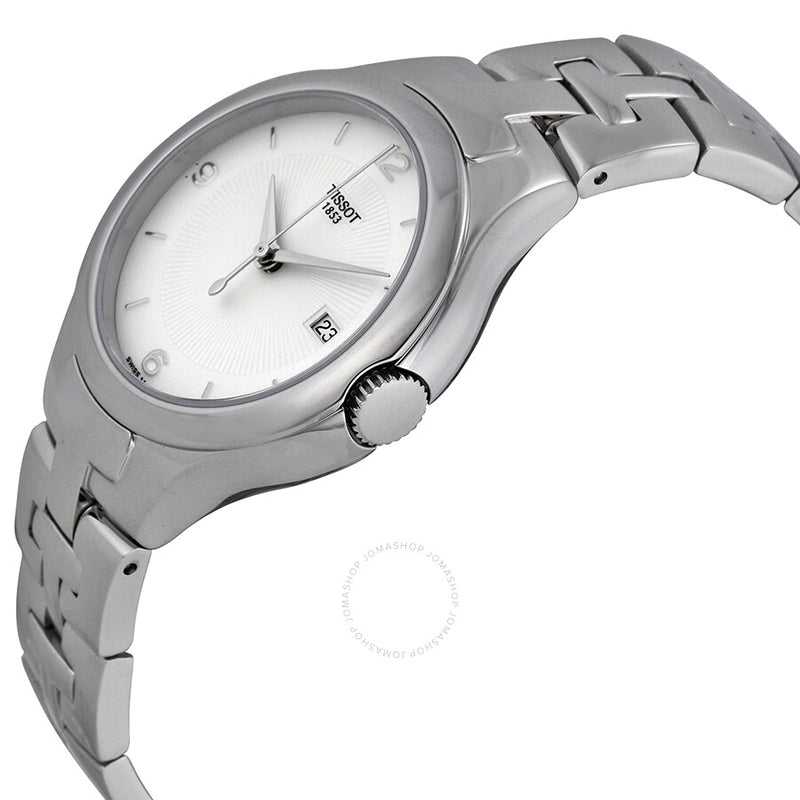 Tissot T12 Trend Silver Dial Ladies Watch T0822101103700 - The Watches Men & Co #2