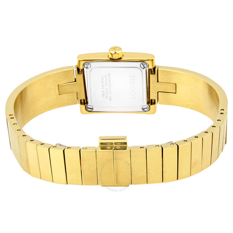 Tissot T3 Quartz Silver Dial Ladies Watch T62.5.185.71 - The Watches Men & Co #3