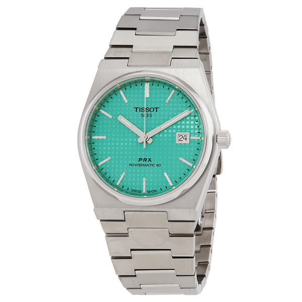 Tissot T-Classic Automatic Green Dial Men's Watch T1374071109101 - The Watches Men & Co