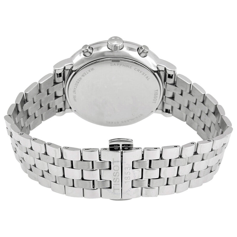 Tissot T-Classic Carson Premium Chronograph Quartz White Dial Watch T122.417.11.011.00 - The Watches Men & Co #3