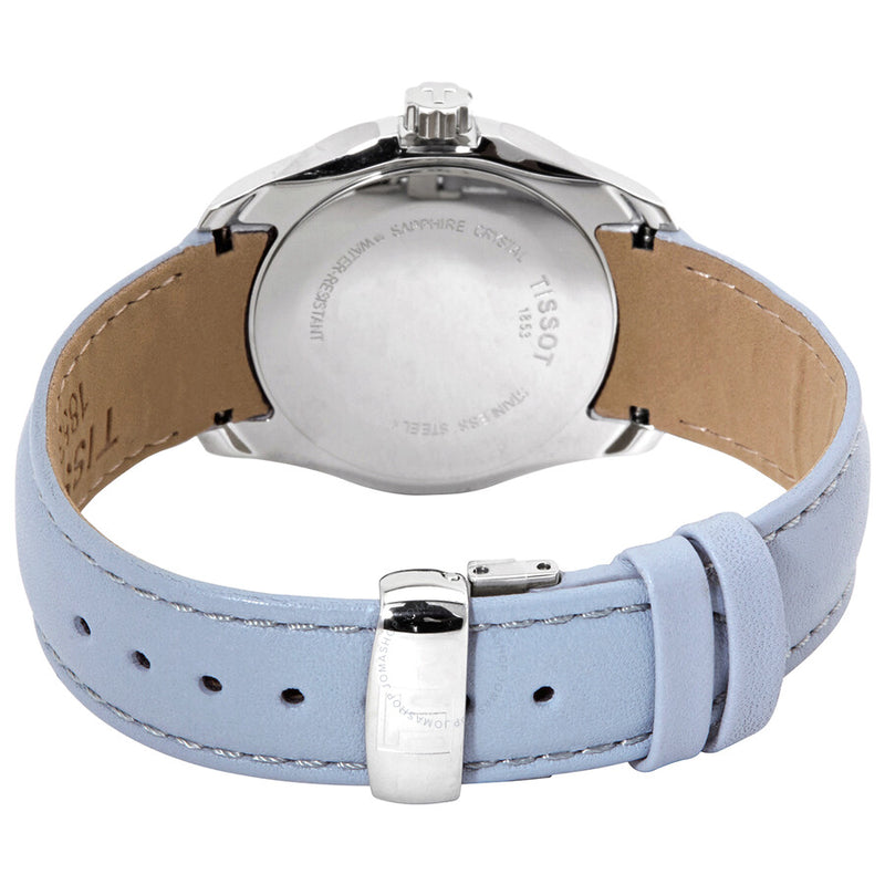 Tissot T-Classic Couturier Quartz Silver Dial Ladies Watch T035.210.16.031.02 - The Watches Men & Co #3