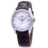 Tissot T-Classic Couturier Quartz Silver Dial Ladies Watch T035.210.16.031.03 - The Watches Men & Co