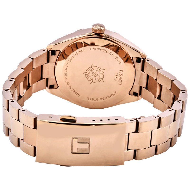 Tissot T-Classic PR100 Quartz Diamond Mother of Pearl Dial Ladies Watch T101.910.33.116.00 - The Watches Men & Co #3