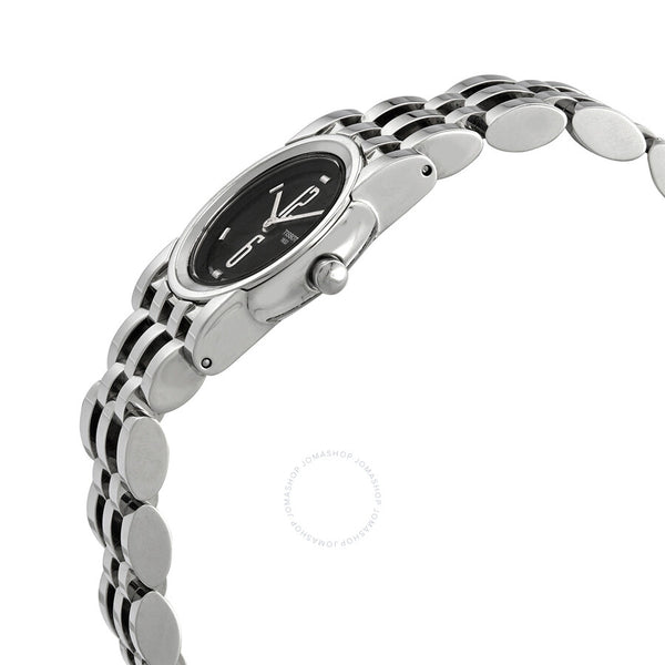 Tissot T-Classic Quartz Black Dial Ladies Watch T030.009.11.057.00 - The Watches Men & Co #2