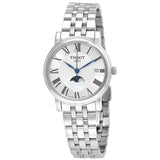 Tissot T-classic Quartz Carson Premium Lady Moonphase Watch T1222231103300 - The Watches Men & Co