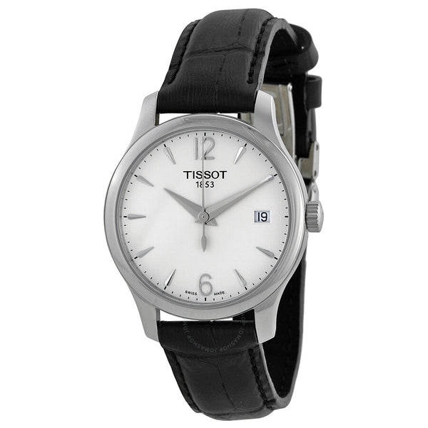 Tissot T-Classic Tradition Silver Dial Ladies Watch T0632101603700 - The Watches Men & Co