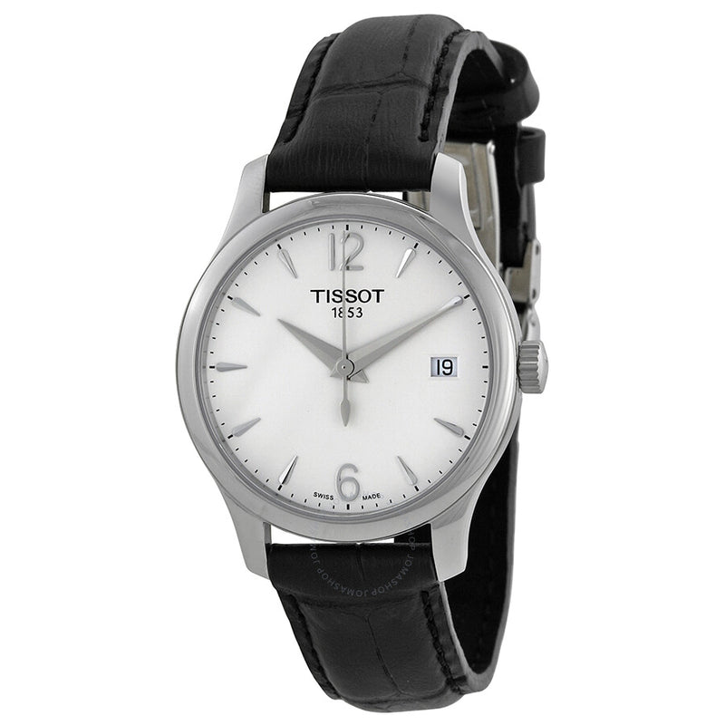 Tissot T-Classic Tradition Silver Dial Ladies Watch T0632101603700 - The Watches Men & Co