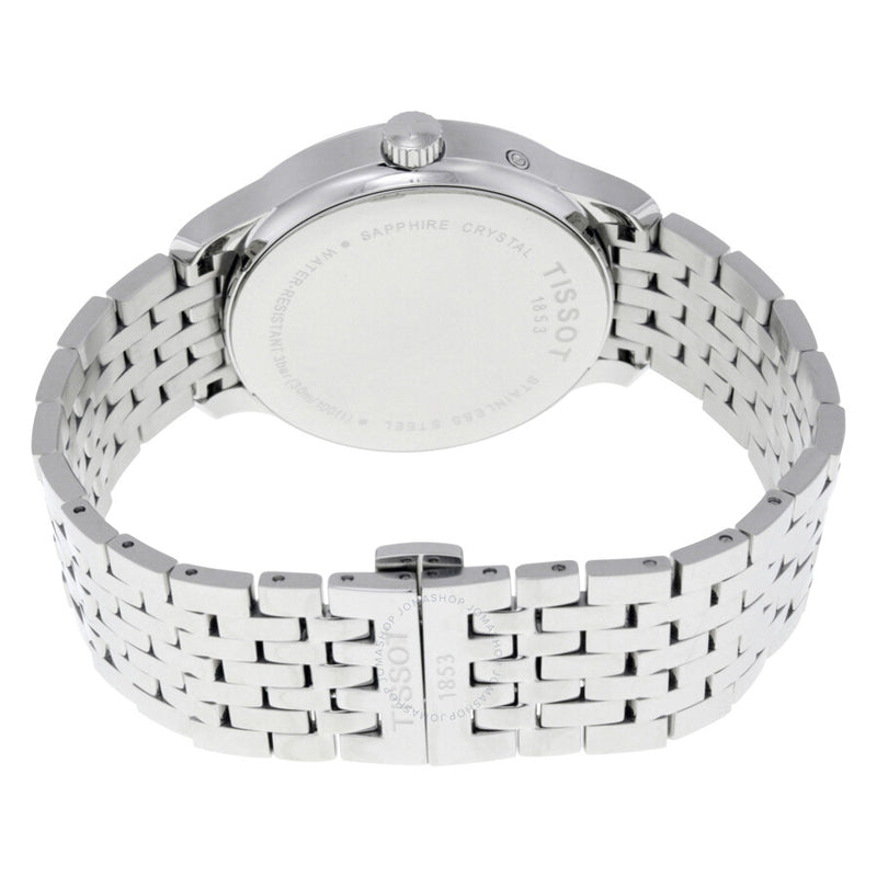 Tissot T-Classic Tradition White Dial Stainless Steel Men's Watch T0636391103700 - The Watches Men & Co #3