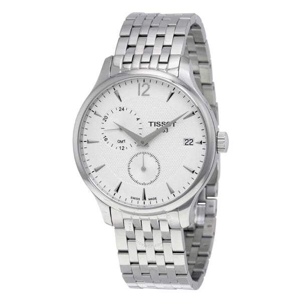 Tissot T-Classic Tradition White Dial Stainless Steel Men's Watch T0636391103700 - The Watches Men & Co