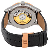 Tissot T-Gold Classic Black Dial Automatic Men's Leather Watch T912.428.46.058.00 - The Watches Men & Co #3