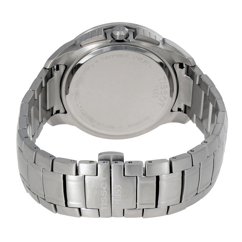 Tissot T-Sport Titanium Chronograph Anthracite Dial Men's Watch T0694174406100 - The Watches Men & Co #3