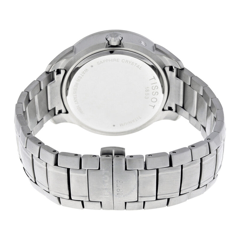 Tissot Titanium GMT White Dial Men's Watch T0694394403100 - The Watches Men & Co #3