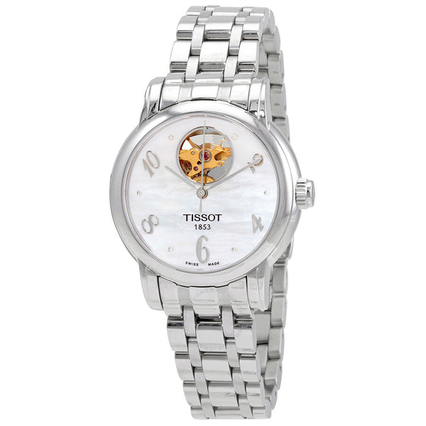 Tissot T-Lady Automatic Diamond Ladies Watch T050.207.11.116.00 - The Watches Men & Co