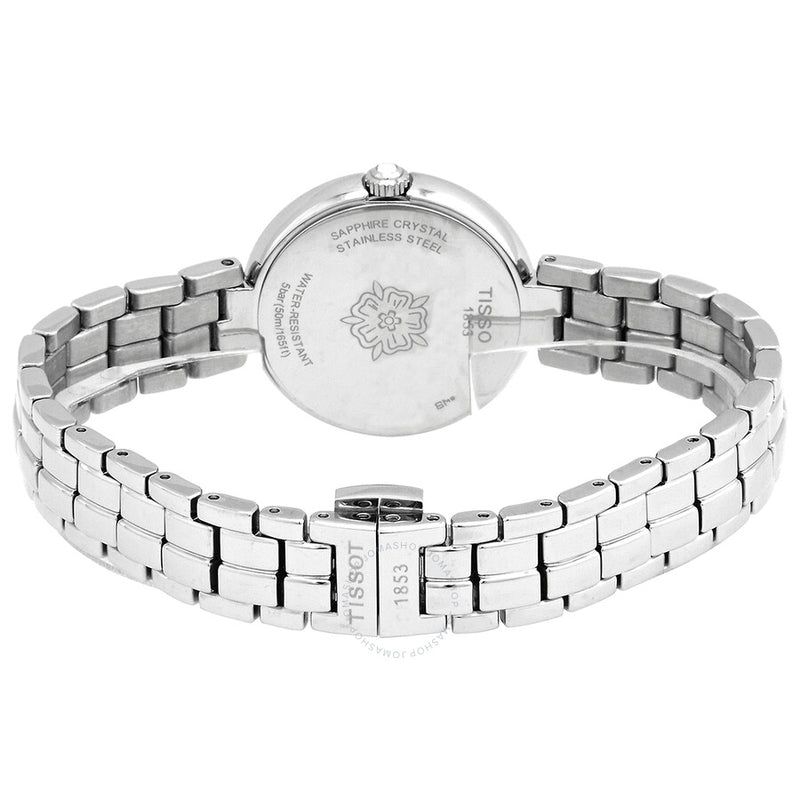 Tissot T-Lady Flamingo Quartz Diamond Watch T094.210.11.116.01 - The Watches Men & Co #3