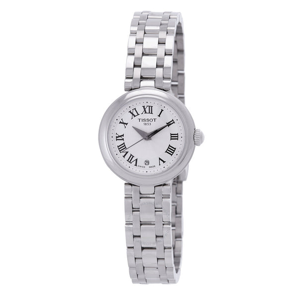 Tissot T-Lady Quartz White Dial Ladies Watch T126.010.11.013.00 - The Watches Men & Co