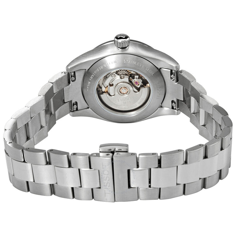 Tissot T-My Lady Automatic Diamond Anthracite Gradient Dial Ladies Watch T132.007.11.066.01 - The Watches Men & Co #3