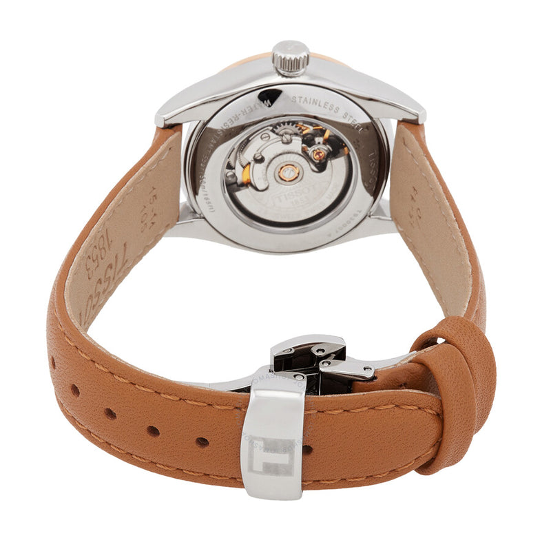 Tissot T-My Lady Automatic Smoked Blue Dial Watch T930.007.46.041.00 - The Watches Men & Co #3