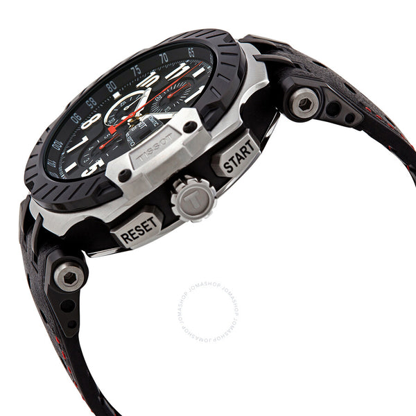 Tissot T-Race Chronograph Automatic Black Dial Men's Watch T115.427.27.057.00 - The Watches Men & Co #2