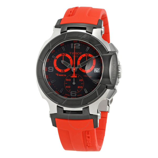 Tissot T-Race Chronograph Black Dial Men's Watch T048.417.27.057.02 - The Watches Men & Co