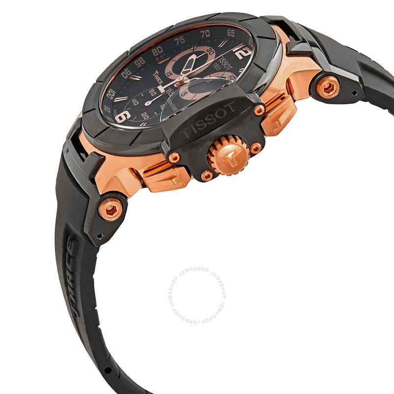 Tissot T-Race Chronograph Black Dial Men's Watch T048.417.27.057.06 - The Watches Men & Co #2