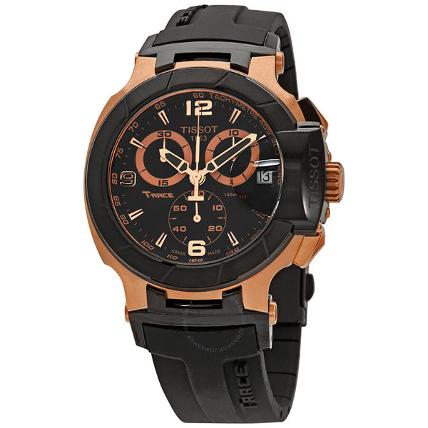 Tissot T-Race Chronograph Black Dial Men's Watch T048.417.27.057.06 - The Watches Men & Co