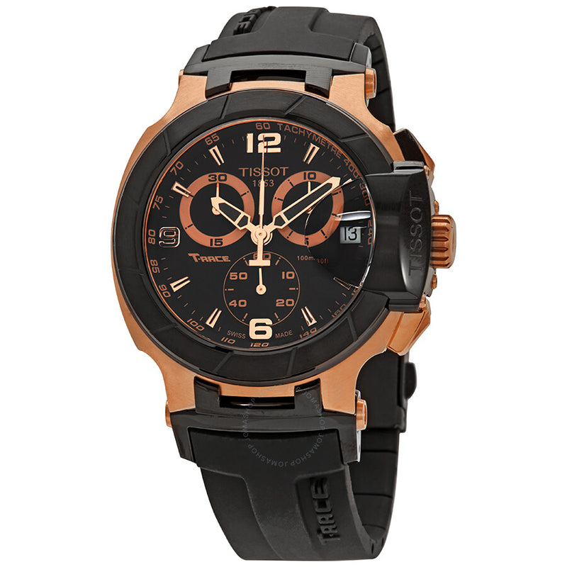 Tissot T-Race Chronograph Black Dial Men's Watch T048.417.27.057.06 - The Watches Men & Co