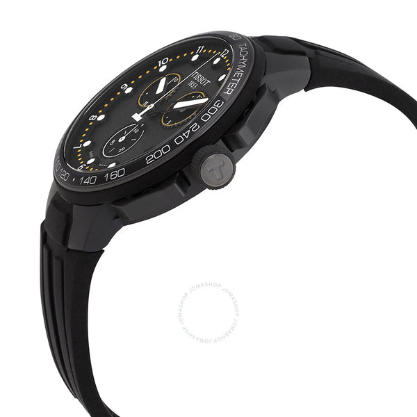 Tissot T-Race Cycling Chronograph Quartz Black Dial Men's Watch T1114173705702 - The Watches Men & Co #2