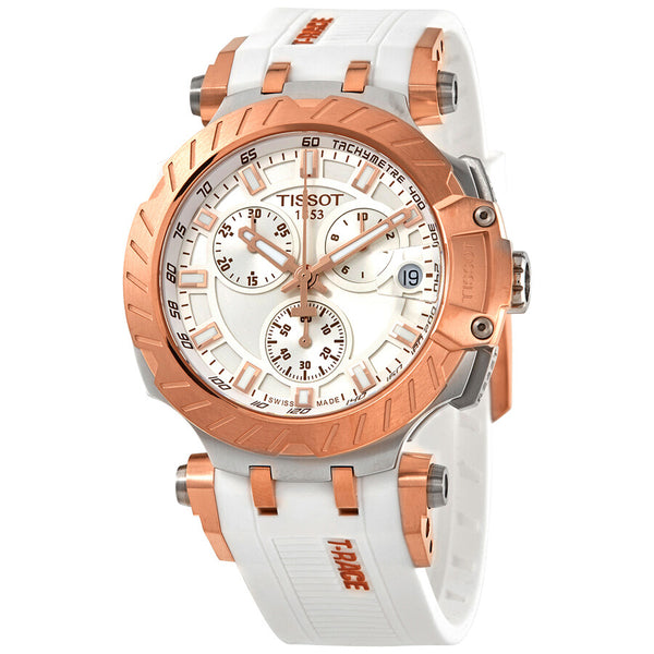 Tissot T-Race Quartz White Dial Men's Watch T115.417.27.011.01 - The Watches Men & Co