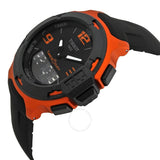 Tissot T-Race Touch Black Dial Orange Rubber Men's Watch T0814209705703 - The Watches Men & Co #4