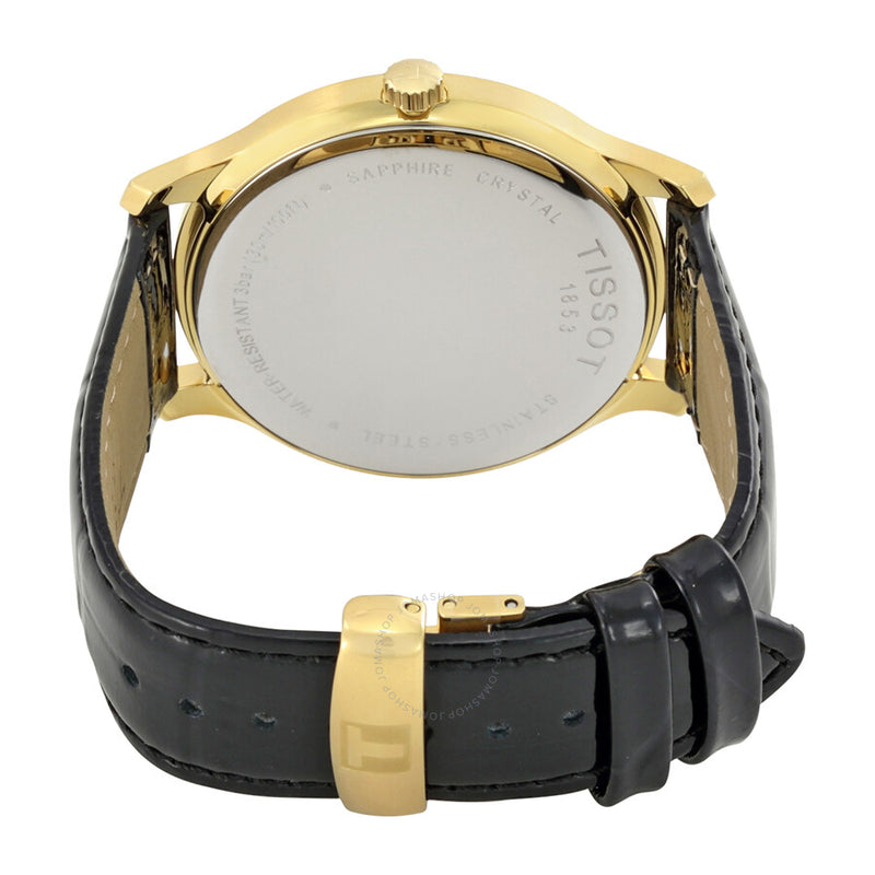 Tissot Tradition Black Dial Men's Watch T063.610.36.057.00 - The Watches Men & Co #3