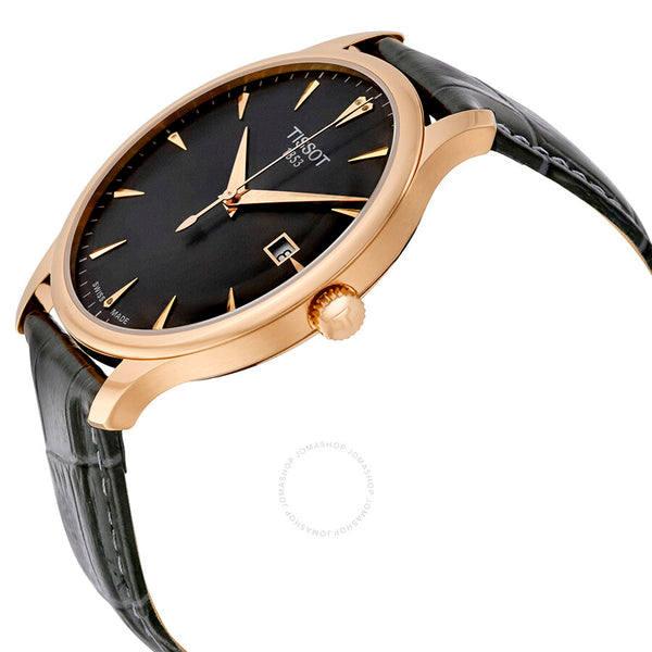 Tissot Tradition Black Dial Ladies Watch T063.610.36.086.00 - The Watches Men & Co #2