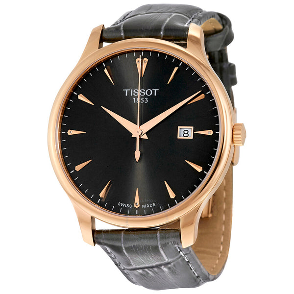 Tissot Tradition Black Dial Ladies Watch T063.610.36.086.00 - The Watches Men & Co