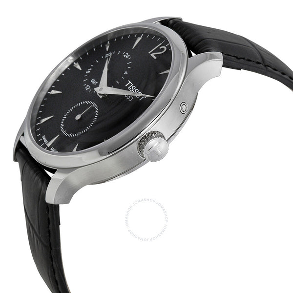 Tissot Tradition GMT Black Dial Men's Watch T0636391605700 - The Watches Men & Co #2