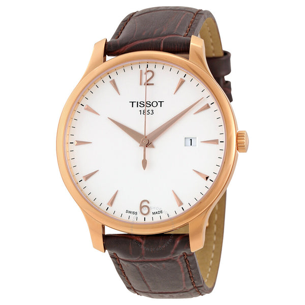 Tissot Tradition Rose Gold PVD Men's Watch T0636103603700 - The Watches Men & Co