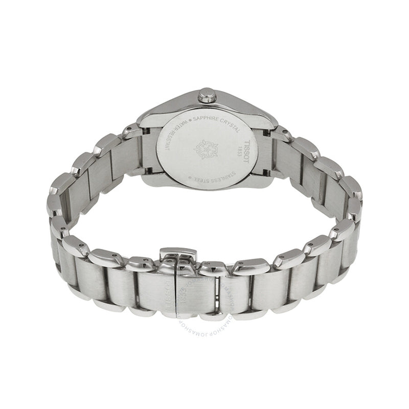 Tissot Trend T-Wave Mother of Pearl Dial Diamond Ladies Watch T023.210.11.116.00 - The Watches Men & Co #3