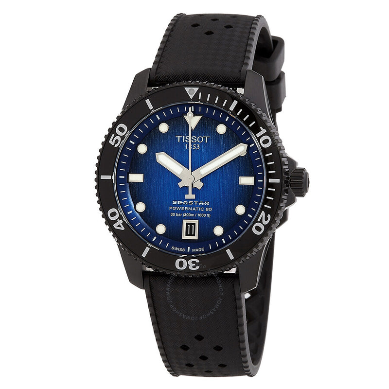 Tissot T-Sport Automatic Blue Dial Unisex Watch T1208073704100 - The Watches Men & Co