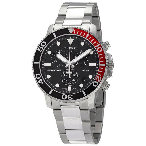 Tissot T-Sport Chronograph Quartz Black Dial Men's Watch T120.417.11.051.01 - The Watches Men & Co