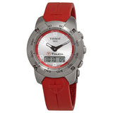 Tissot T-Touch Alarm Chronograph Quartz Analog-Digital Silver Dial Men's Watch T33.7.778.71 - The Watches Men & Co