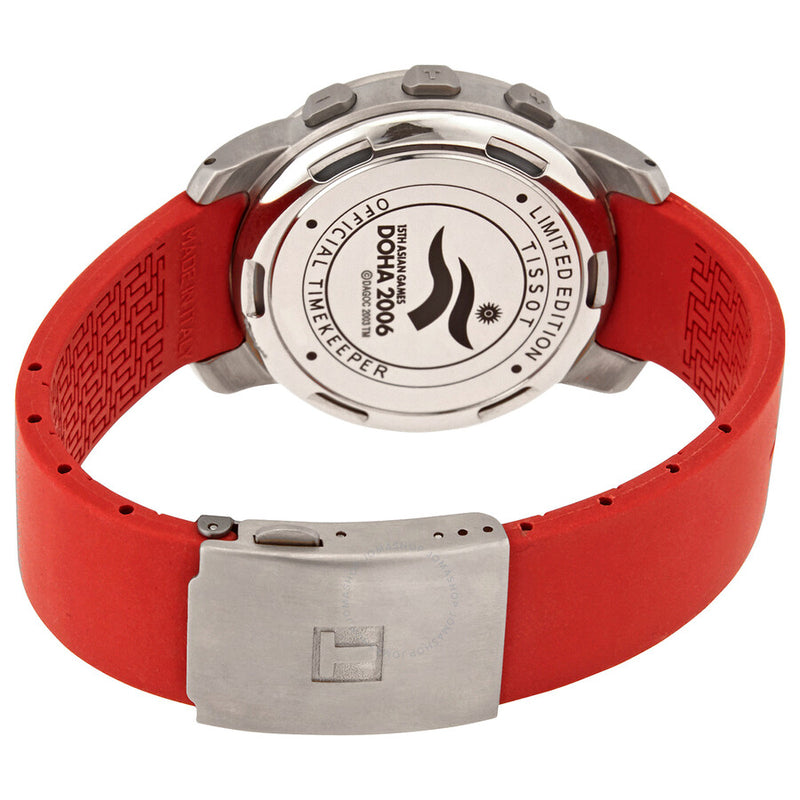 Tissot T-Touch Alarm Chronograph Quartz Analog-Digital Silver Dial Men's Watch T33.7.778.71 - The Watches Men & Co #3