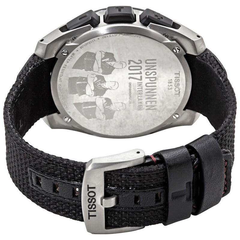 Tissot T-Touch Solar Quartz Analog-Digital Black Dial Men's Watch T0914204605103 - The Watches Men & Co #3