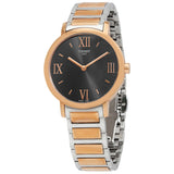 Tissot T-Trend Happy Chic Quartz Black Dial Ladies Watch T034.209.32.068.00 - The Watches Men & Co