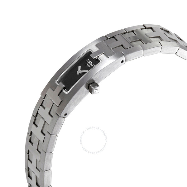 Tissot T-Trend Quartz Black Dial Ladies Watch T50.1.185.50 - The Watches Men & Co #2