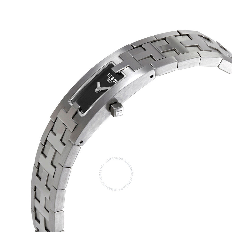 Tissot T-Trend Quartz Black Dial Ladies Watch T50.1.185.50 - The Watches Men & Co #2