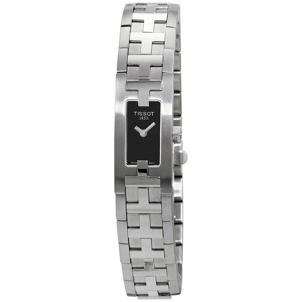 Tissot T-Trend Quartz Black Dial Ladies Watch T50.1.185.50 - The Watches Men & Co