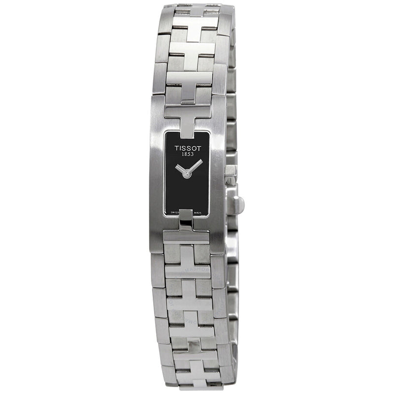 Tissot T-Trend Quartz Black Dial Ladies Watch T50.1.185.50 - The Watches Men & Co