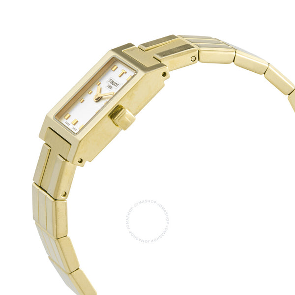 Tissot T-Trend Quartz White Dial Ladies Watch T04.5.165.31 - The Watches Men & Co #2